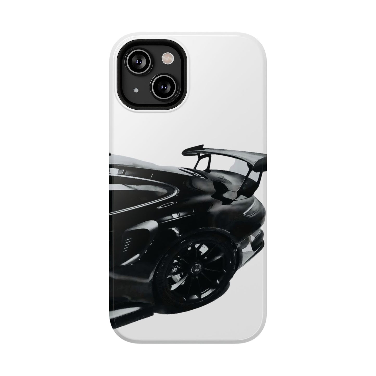 Black Car Phone Case