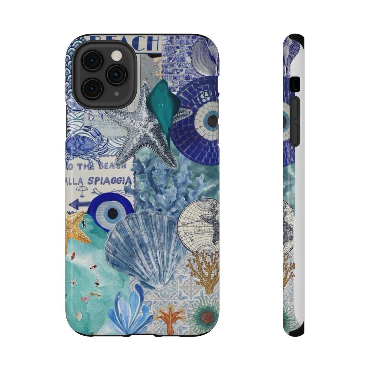 Beach Print Phone Case