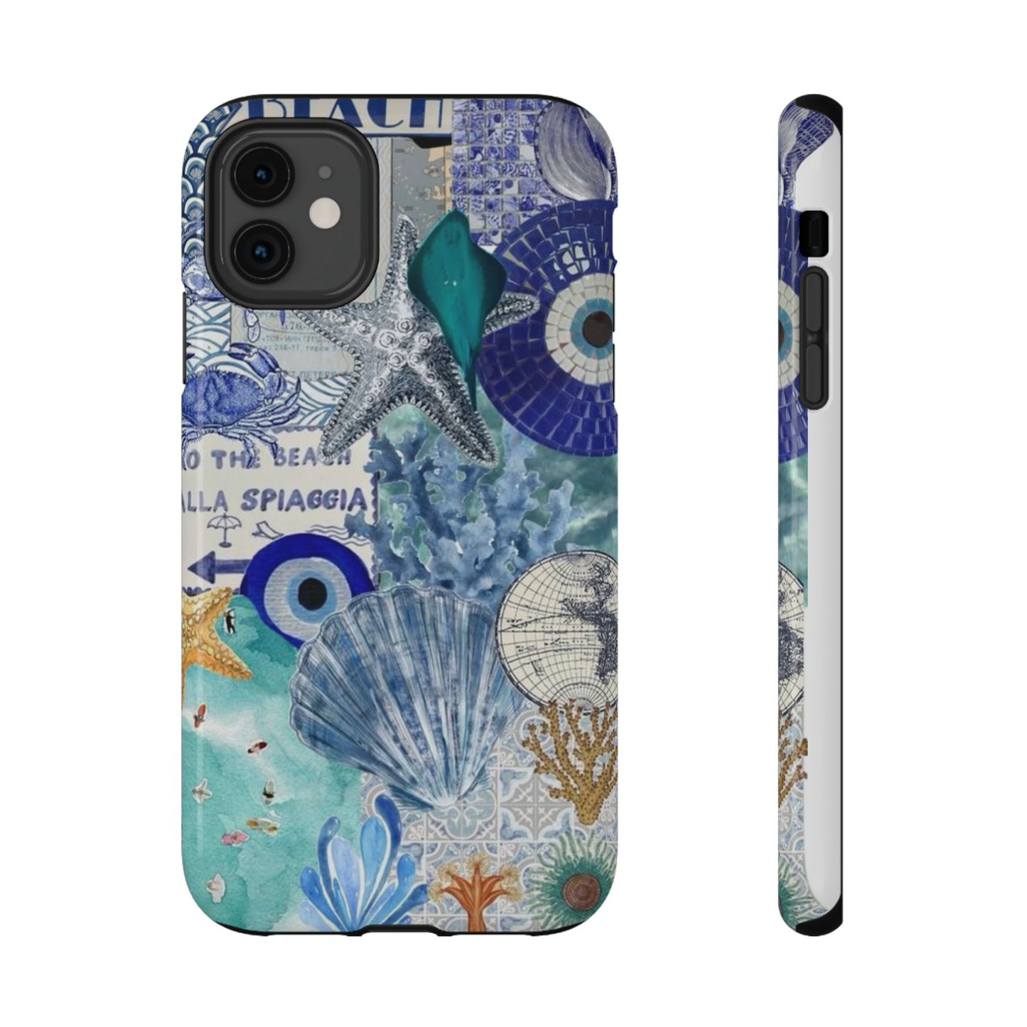 Beach Print Phone Case