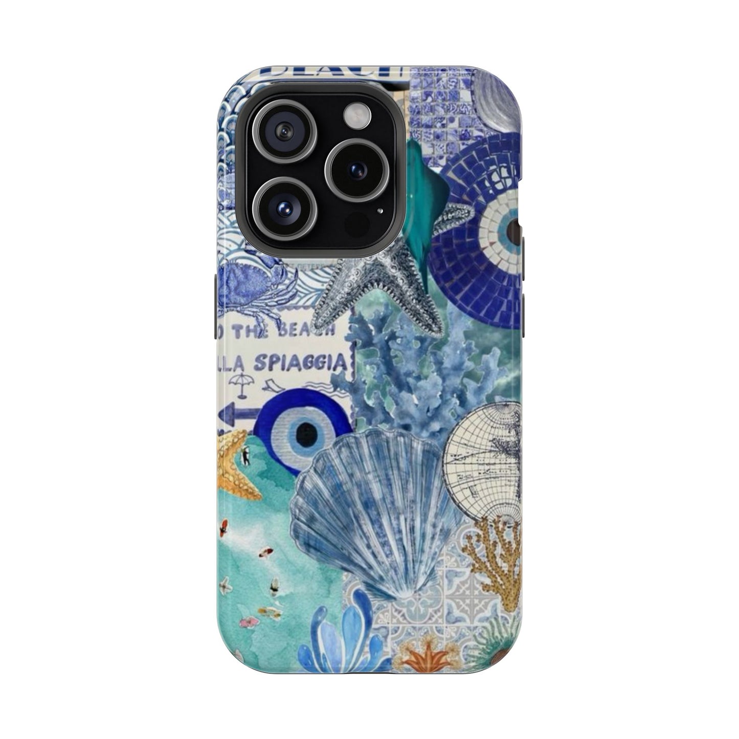 Beach Print Phone Case