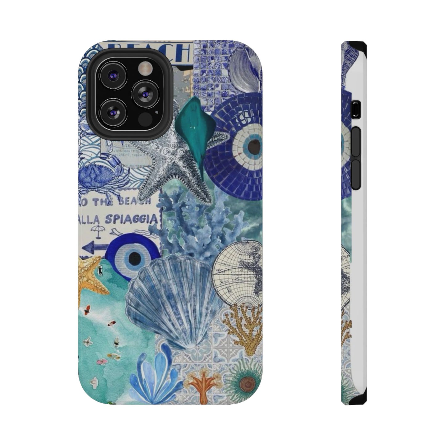 Beach Print Phone Case