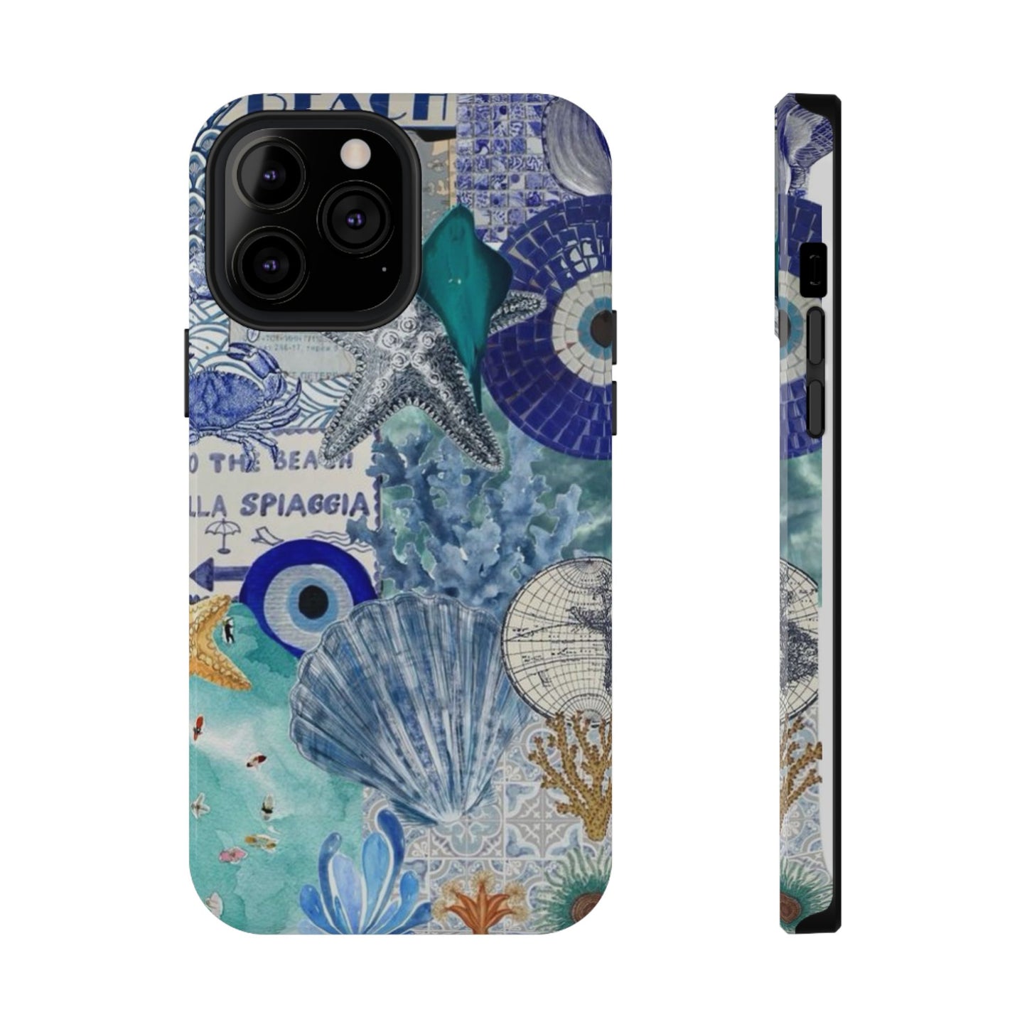 Beach Print Phone Case