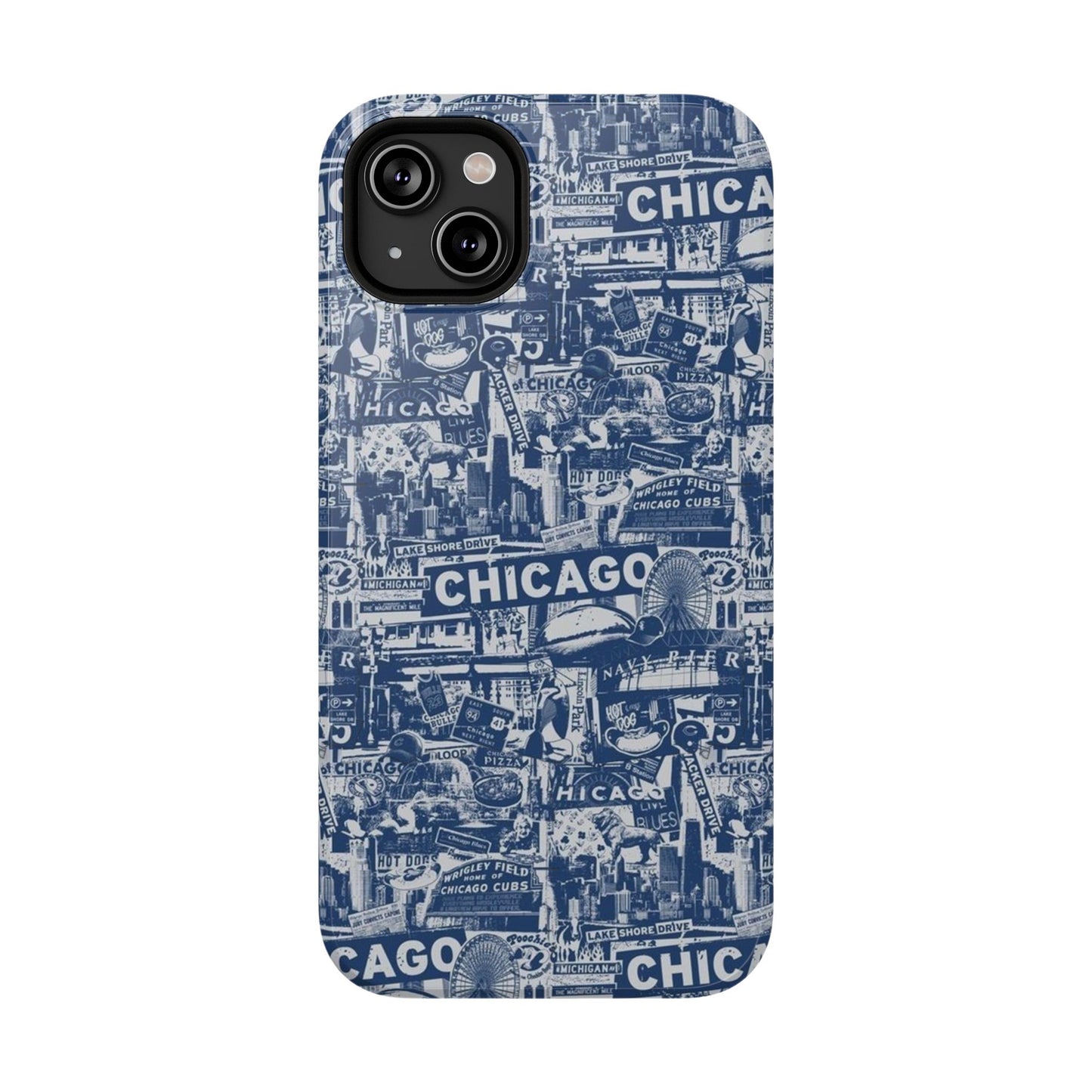 Chicago Print Phone Case