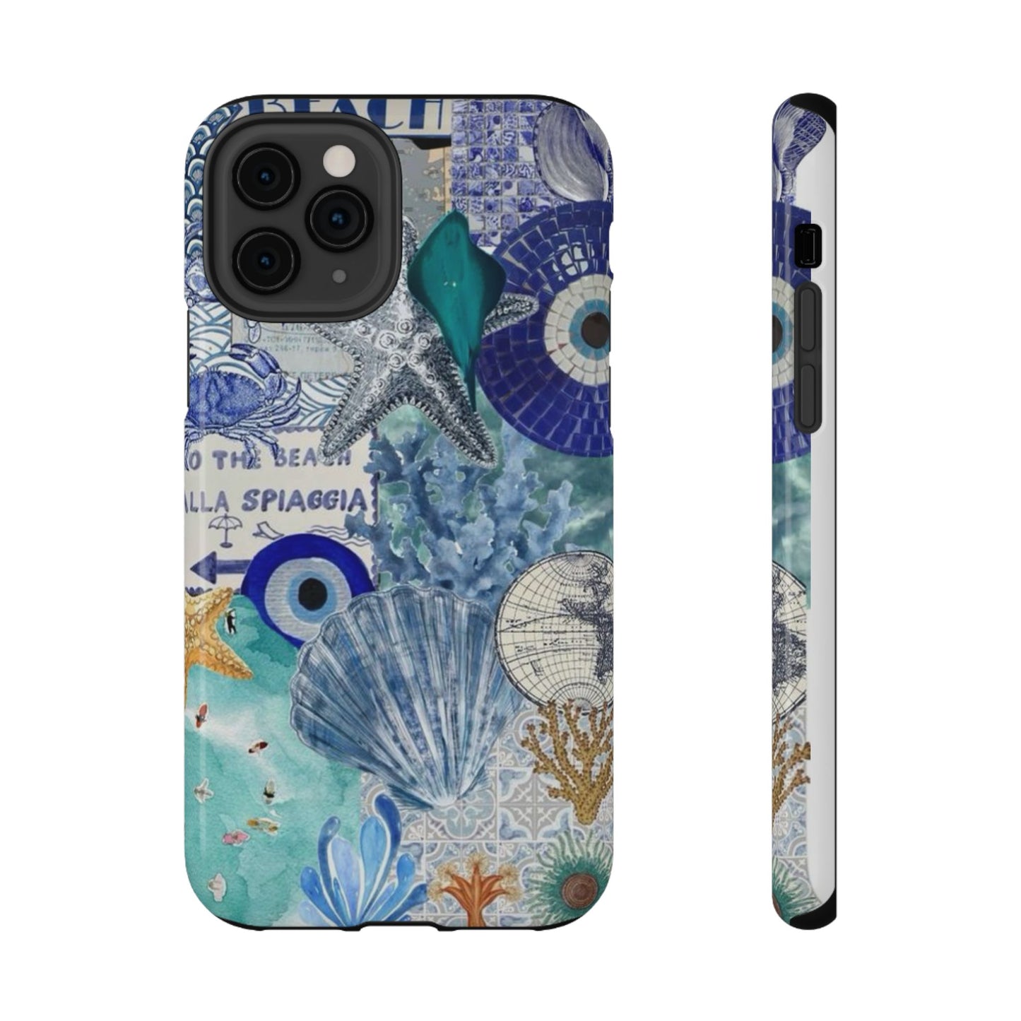 Beach Print Phone Case