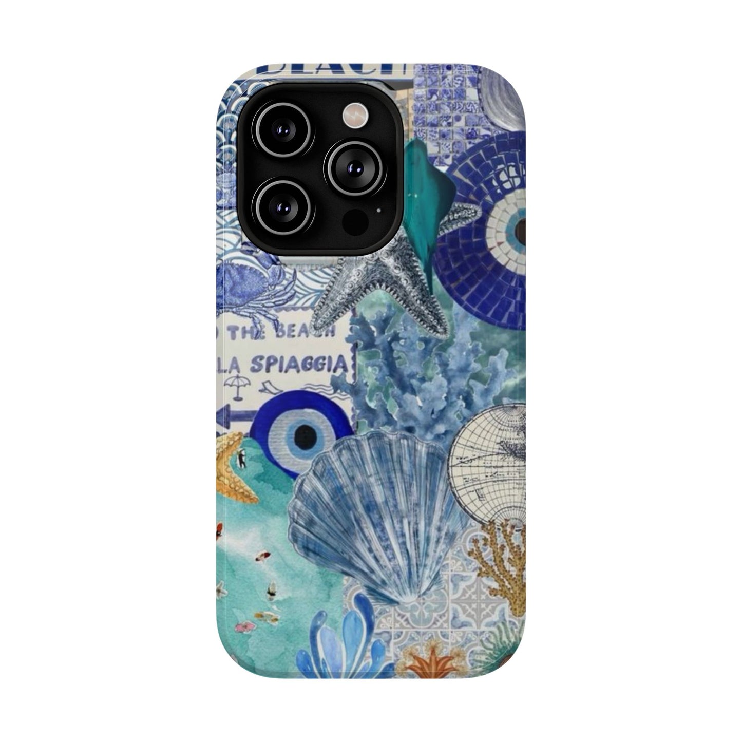 Beach Print Phone Case