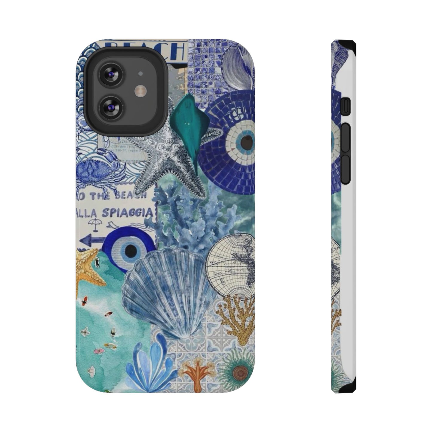 Beach Print Phone Case