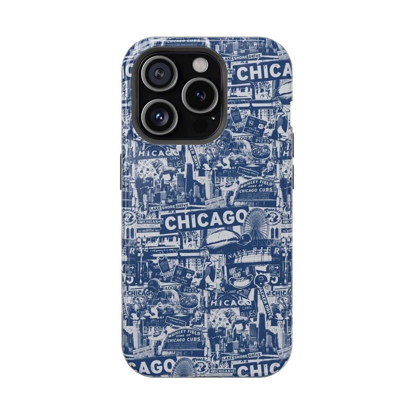 Chicago Print Phone Case