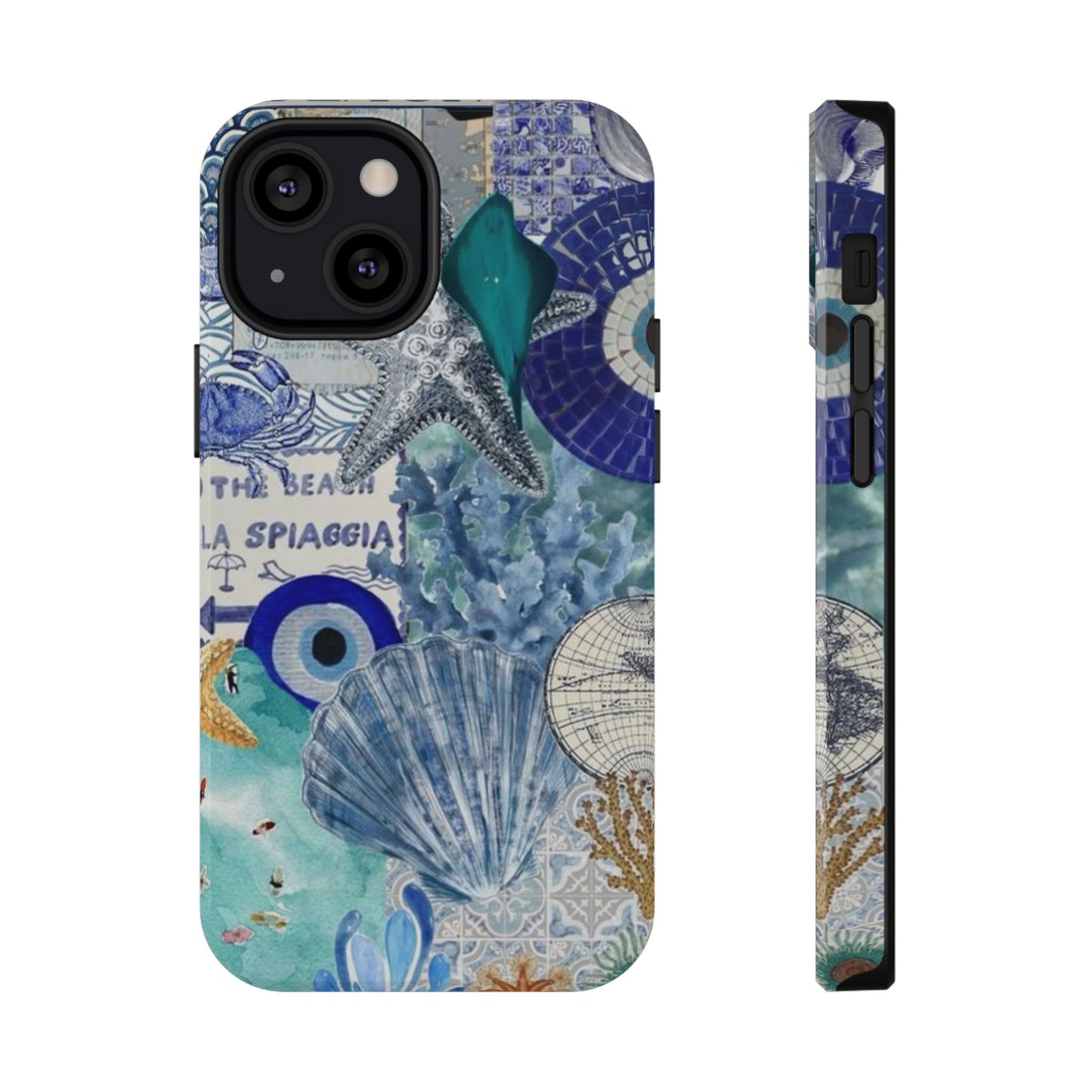 Beach Print Phone Case