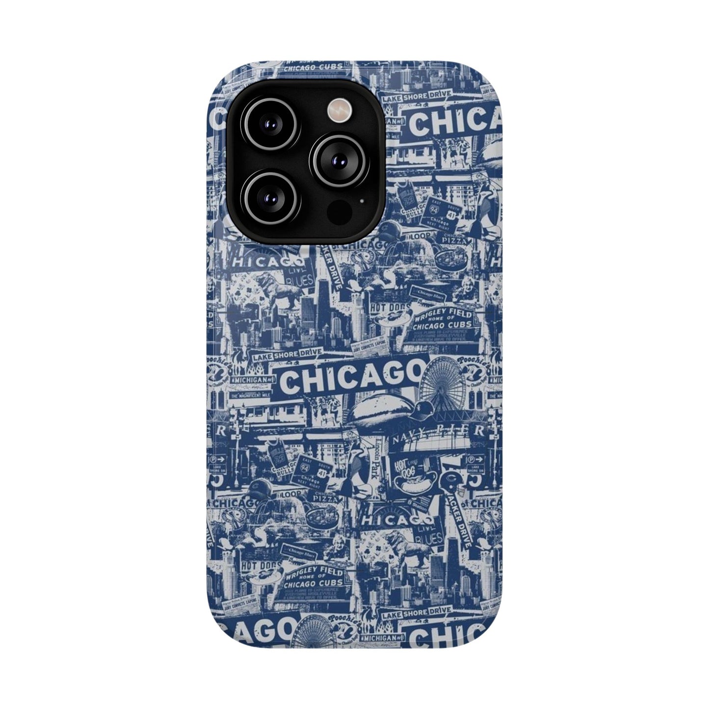 Chicago Print Phone Case