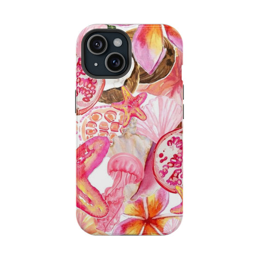 Pink Print Phone Case